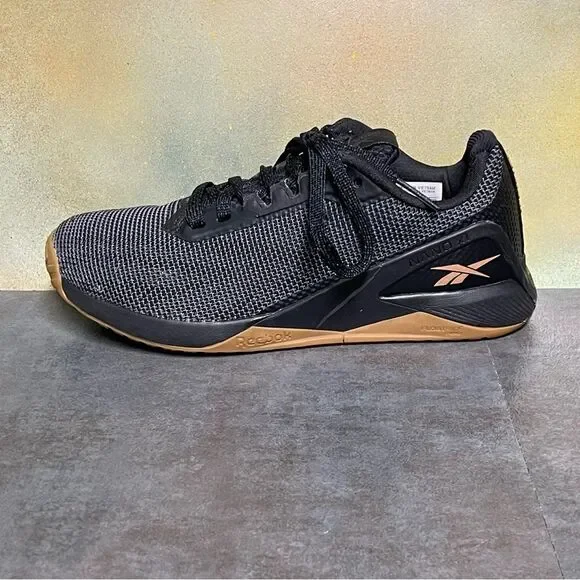 Reebok Nano X1 Women's Training Shoes Black/Gum Size 6.5 - Picture 14 of 16